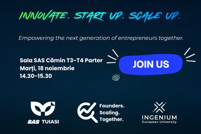 INNOVATE. START UP. SCALE UP